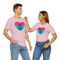 Thumbnail for Polysexual Pride Flag Mother's Day Unisex Short Sleeve Tee - Free Mom Hugs SHAVA CO