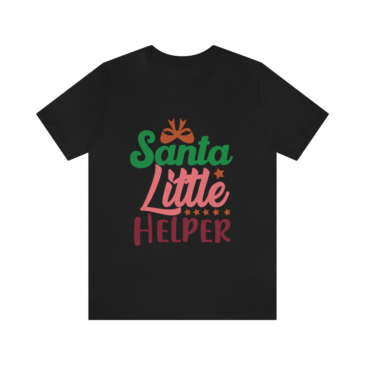 Classic Unisex Christmas T-shirt - Santa Little Helper Printify