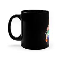 Thumbnail for Affirmation Feminist pro choice 11oz Black Mug - I am Loved (Gay and Bisexual) Printify