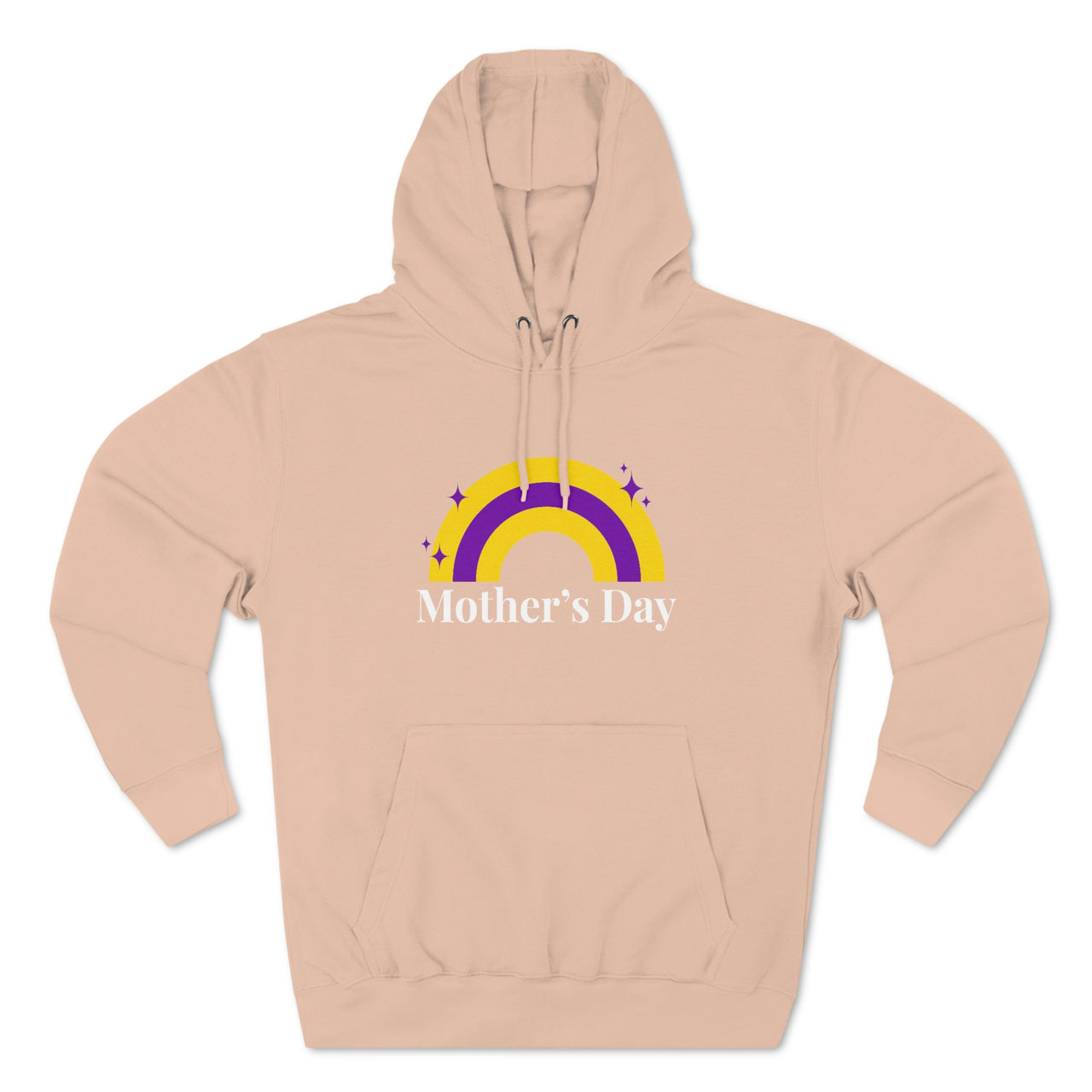 Intersex Flag Mother's Day Unisex Premium Pullover Hoodie - Mother's Day Printify