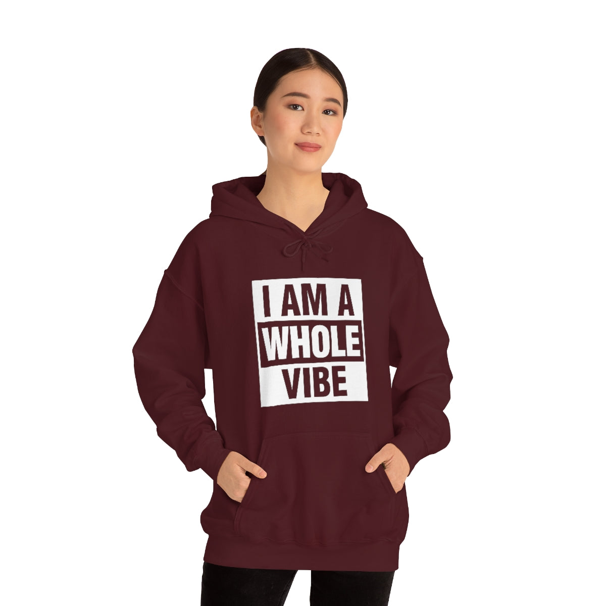 Affirmation Feminist Pro Choice Unisex Hoodie –  I am a Whole Vibe Printify