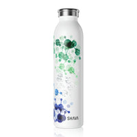 Thumbnail for Gay Flag Slim Water Bottle NYC Pride - My Rainbow is In My DNA SHAVA CO