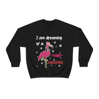 Thumbnail for Merry Christmas Unisex Sweatshirts , Sweatshirt , Women Sweatshirt , Men Sweatshirt ,Crewneck Sweatshirt, Pink Christmas Printify