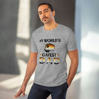 Thumbnail for Bear Pride Flag T-shirt Unisex Size - #1 Word's Gayest Dad Printify