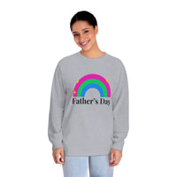 Thumbnail for Polysexual Pride Flag Unisex Classic Long Sleeve Shirt - Father's Day Printify