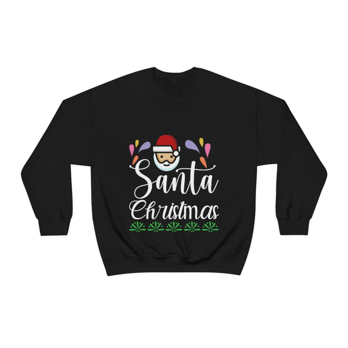 Merry Christmas Unisex Sweatshirts , Sweatshirt , Women Sweatshirt , Men Sweatshirt ,Crewneck Sweatshirt, Santa Christmas Printify
