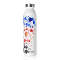 Thumbnail for Polyamory Flag Slim Water Bottle Houston Pride - My Rainbow is In My DNA SHAVA CO
