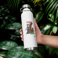 Thumbnail for Affirmation Feminist pro choice Copper Vacuum insulated bottle 22oz -  These are My Roots Printify