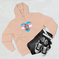 Thumbnail for Transgender Flag Mother's Day Unisex Premium Pullover Hoodie - Free Mom Hug Printify