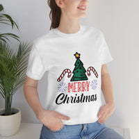 Thumbnail for Classic Unisex Christmas T-shirt - Merry Christmas Printify