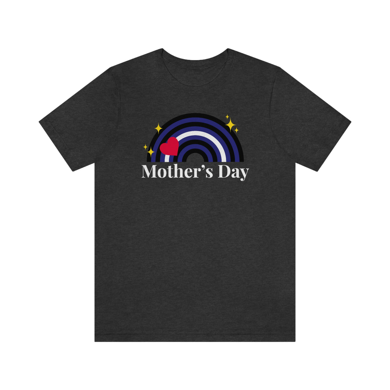 Leather Pride Flag Mother's Day Unisex Short Sleeve Tee - Mother's Day SHAVA CO