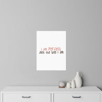Thumbnail for Affirmation Feminist Pro Choice Wall Decals - I Am Perfect Printify