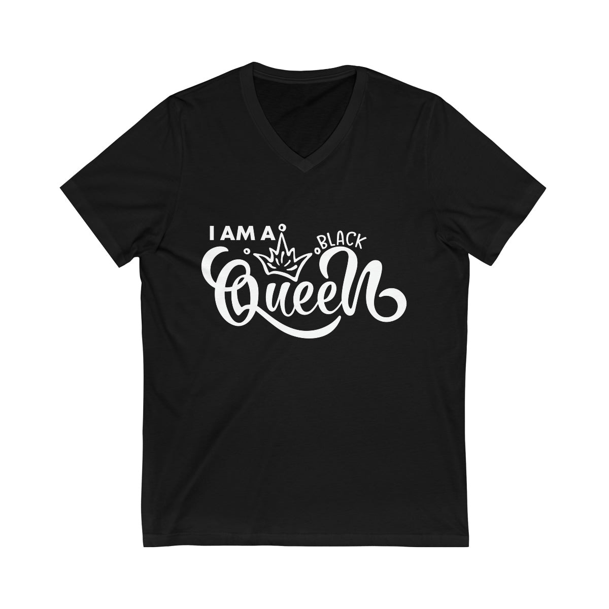 Affirmation Feminist Pro Choice T-Shirt Unisex Size - I am Black Queen Printify