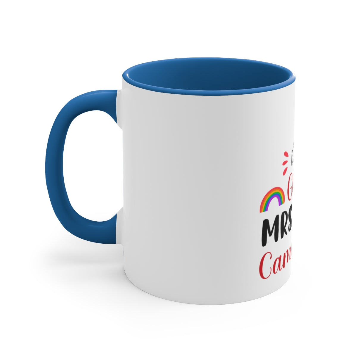 Christmas LGBTQ Two Tone Custom Accent Coffee Mug Printify