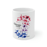 Thumbnail for Bisexual Flag Ceramic Mug Chicago Pride - Rainbow Is In My DNA SHAVA CO