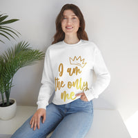 Thumbnail for Affirmation Feminist Pro Choice Sweatshirt Unisex  Size – I am the Only Me Printify