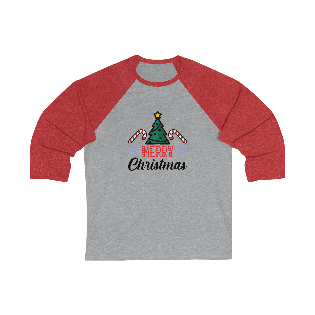Merry Christmas Unisex Long Sleeves, Unisex Long Sleeves , Unisex 3/4 Sleeve , Merry Christmas Printify