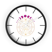 Thumbnail for Yoga Spiritual Meditation Wall clock - Support 333Angel Number Printify