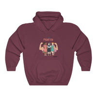 Thumbnail for Affirmation Feminist Pro Choice Women's Hoodie – I Am Powerful (Little Girls) Printify