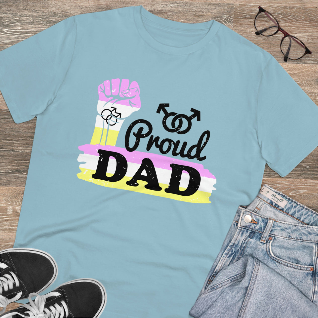 Twink Pride Flag T-shirt Unisex Size - Proud Dad Printify