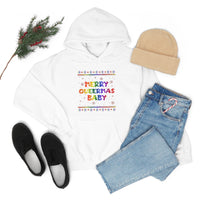 Thumbnail for Unisex Christmas LGBTQ Heavy Blend Hoodie - Merry Queermas Baby Printify