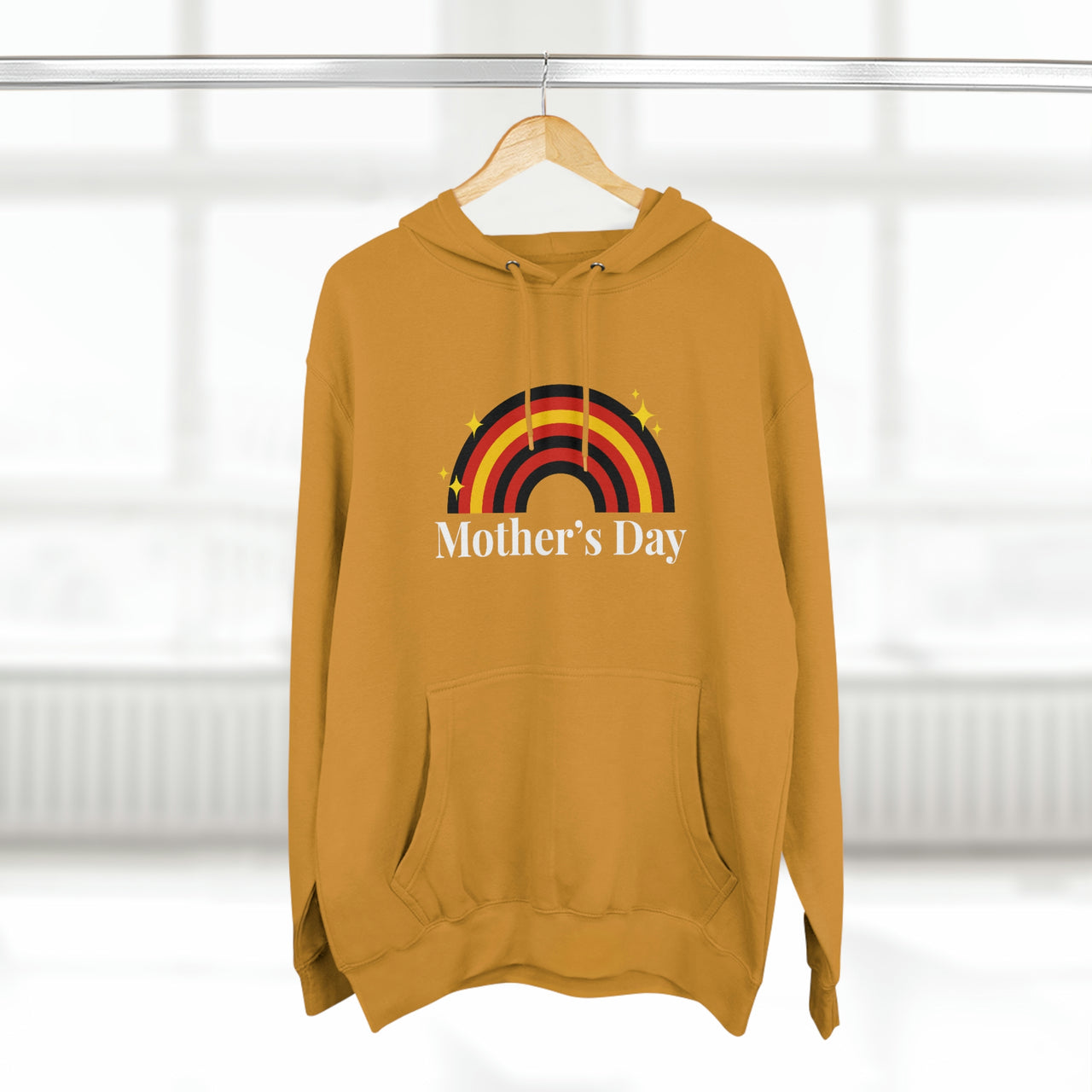 Rubber Flag Mother's Day Unisex Premium Pullover Hoodie - Mother's Day Printify