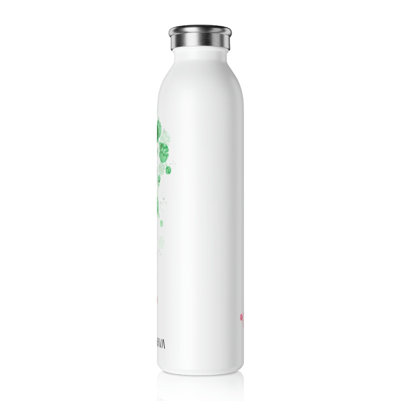 Abrosexual Flag Slim Water Bottle D.C. Pride - My Rainbow is In My DNA SHAVA CO