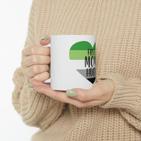 Thumbnail for Aromantic Flag Ceramic Mug  - Free Mom Hugs Printify