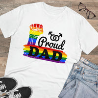 Thumbnail for Rainbow Pride Flag T-shirt Unisex Size - Proud Dad Printify