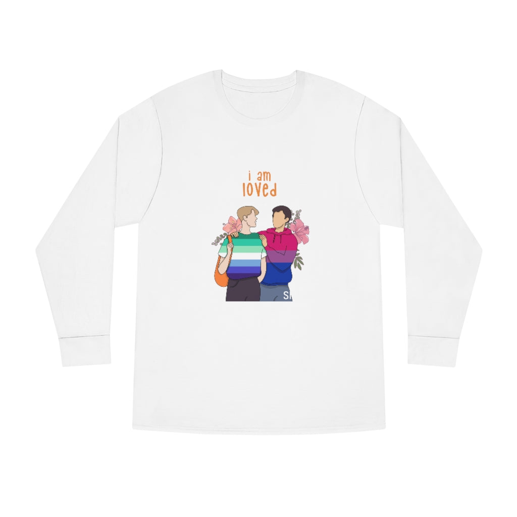 Affirmation Feminist Pro Choice Shirt Men’s Size - I am Loved (gay/bi) Printify
