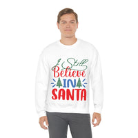 Thumbnail for Merry Christmas Unisex Sweatshirts , Sweatshirt , Women Sweatshirt , Men Sweatshirt ,Crewneck Sweatshirt, I Still Believe Printify