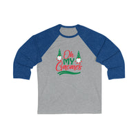 Thumbnail for Merry Christmas Unisex Long Sleeves, Unisex Long Sleeves , Unisex 3/4 Sleeve , Oh My Gnomes Printify