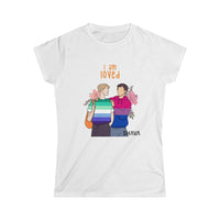 Thumbnail for Affirmation Feminist Pro Choice T-Shirt Women’s Size - I Am Loved (Gay and Bisexual) Printify