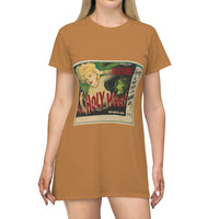 Thumbnail for VCC  Women's T-shirts  All Over Print T-Shirt Dress / Holy Weed Printify