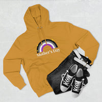 Thumbnail for Asexual Flag Mother's Day Unisex Premium Pullover Hoodie - Mother's Day Printify