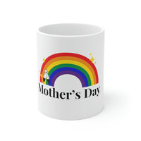 Thumbnail for Two Spirit Flag Ceramic Mug  - Mother's Day Printify