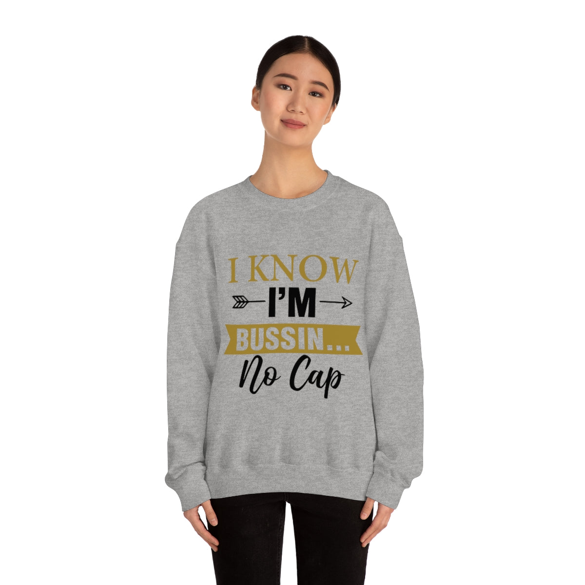 Affirmation Feminist Pro Choice Sweatshirt Unisex  Size – I Know I am Printify