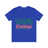 Thumbnail for Classic Unisex Christmas T-shirt - Season’s Greetings Printify