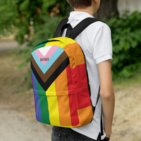 Thumbnail for LGBTQ Bags / Celebrating LGBTIQ+ Progress Flag SHAVA