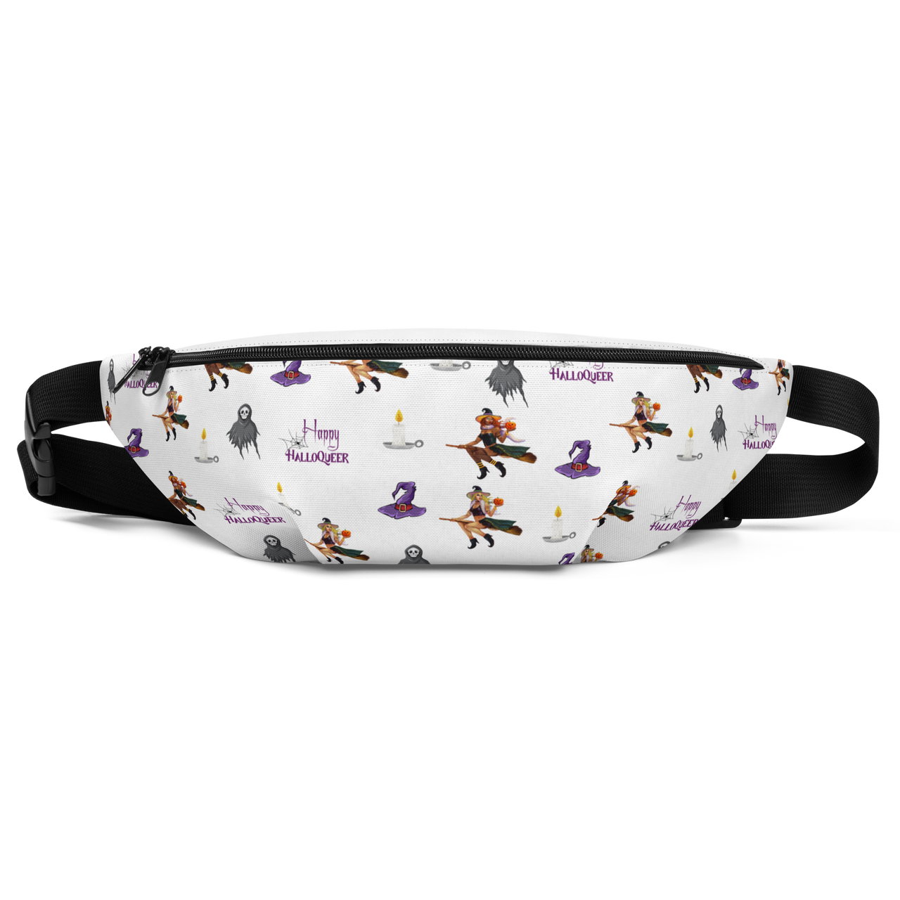 Transgender's Fanny Pack, Halloween All Over print Fanny Pack/Happy HallowQueer SHAVA