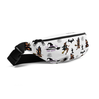 Thumbnail for Halloween Fanny Pack,Halloween All Over Print Fanny Pack/That Witch SHAVA