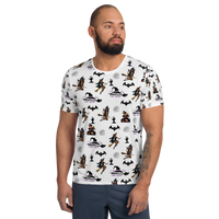 Thumbnail for Men's Halloween All Over Print  T-Shirt, Halloween All Over Print T-Shirt, Men's T-Shirt /That Witch SHAVA