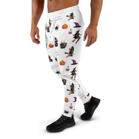 Thumbnail for Halloween All Over Men's Joggers, Halloween All Over Print Men's Joggers/Don't be a Basic Witch SHAVA