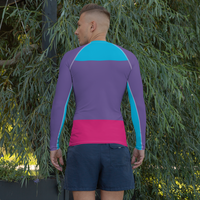 Thumbnail for Androgyne Flag LGBTQ Long Sleeve Shirt Men’s Size SHAVA