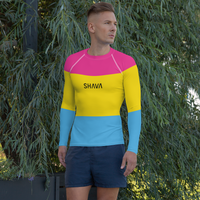 Thumbnail for Pansexual Flag LGBTQ Long Sleeve Shirt Men’s Size SHAVA
