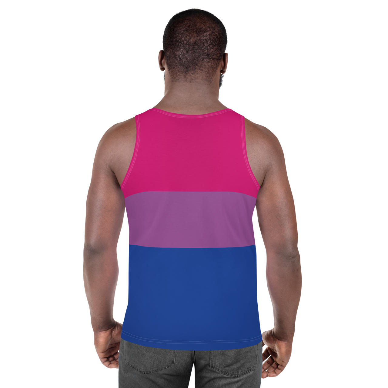 Bisexual Flag LGBTQ Tank Top Unisex Size SHAVA