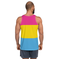 Thumbnail for Pansexual Flag LGBTQ Tank Top Unisex Size SHAVA