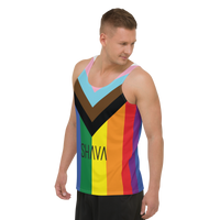 Thumbnail for Progress  Flag LGBTQ Tank Top Unisex Size SHAVA
