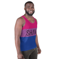 Thumbnail for Bisexual Flag LGBTQ Tank Top Unisex Size SHAVA