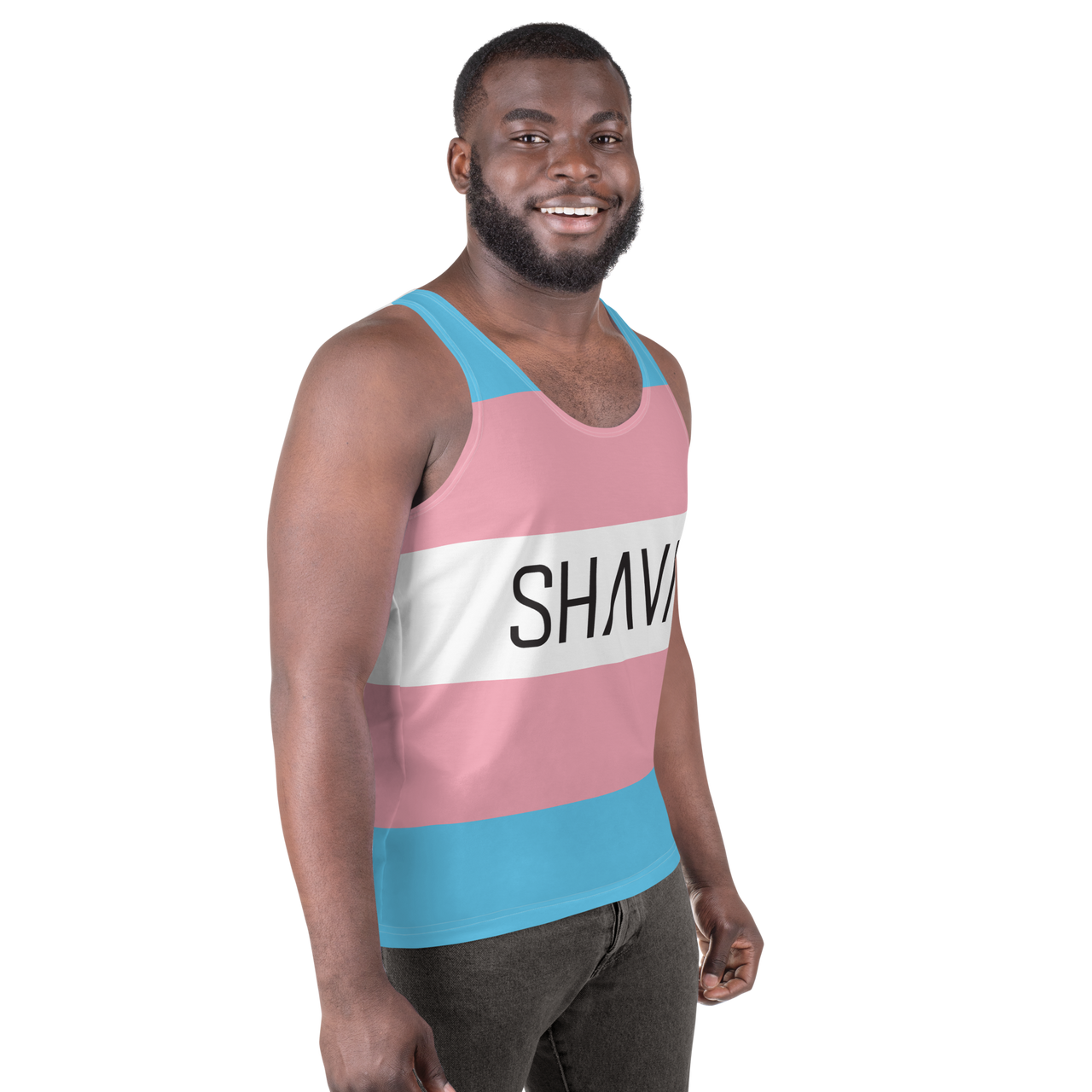 Transgender Flag LGBTQ Tank Top Unisex Size SHAVA